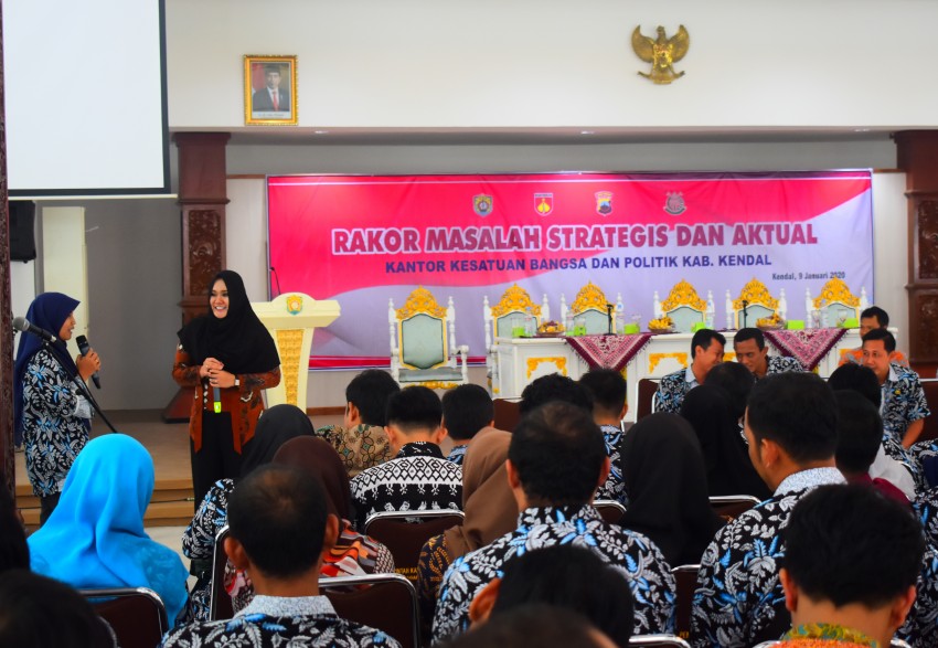 Rakor Masalah Strategis dan Aktual Kesbangpol Kendal