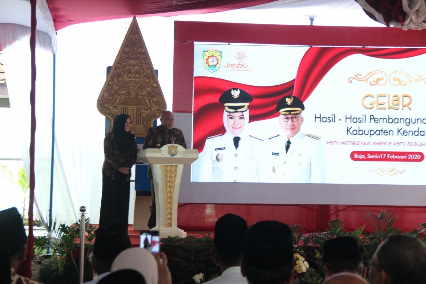 BUPATI KENDAL BERSAMA FORKOPIMDA MERESMIKAN HASIL PEMBANGUNAN TA 2019