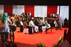 PELUNCURAN BANK WAKAF MIKRO OLEH PRESIDEN RI