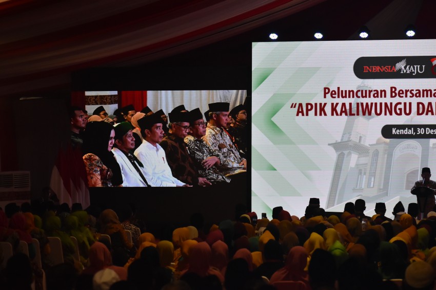 PELUNCURAN BANK WAKAF MIKRO OLEH PRESIDEN RI