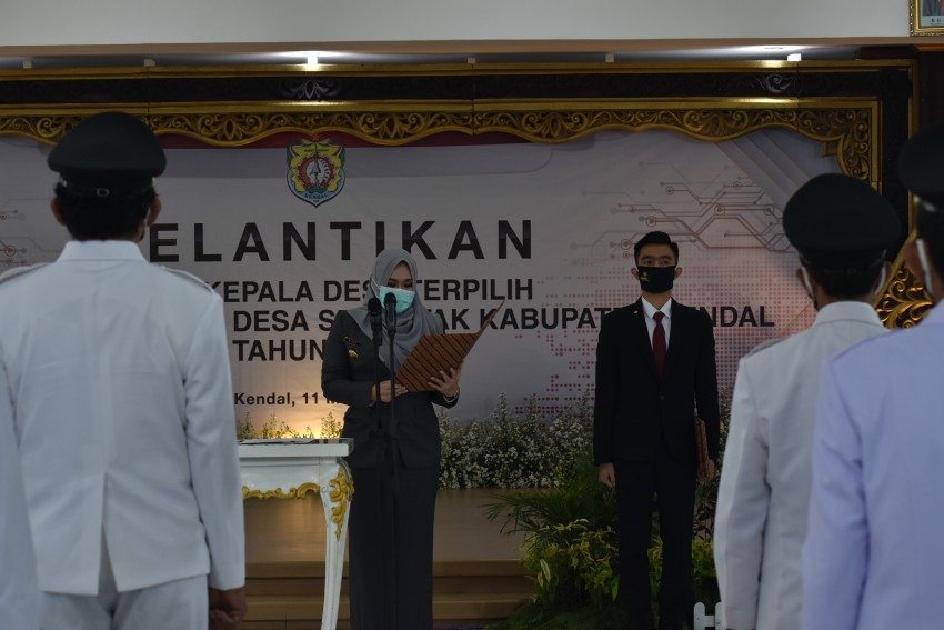 PELANTIKAN KEPALA DESA TERPILIH PERIODE 2020 - 2026