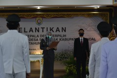 PELANTIKAN KEPALA DESA TERPILIH PERIODE 2020 - 2026