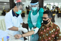 RAPID TEST DI PENDOPO TUMENGGUNG BAHUREKSO
