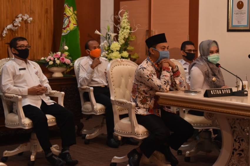 PENYERAHAN LHP LKPD TA 2019 SECARA TELECONFERENCE