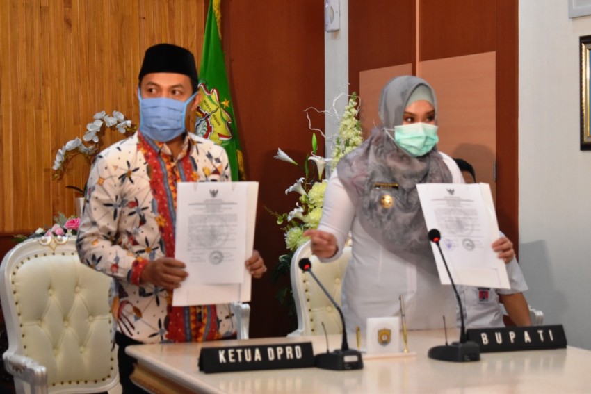 PENYERAHAN LHP LKPD TA 2019 SECARA TELECONFERENCE