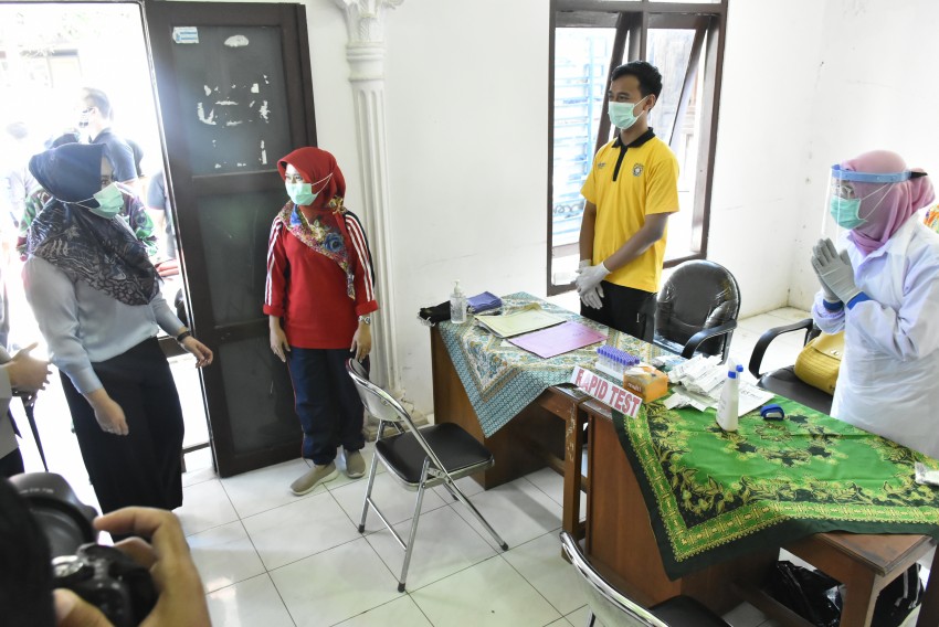 LAUNCHING DESA SIAGA COVID-19 DI DESA PURWOKERTO KEC. BRANGSONG