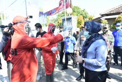 LAUNCHING DESA SIAGA COVID-19 DI DESA PURWOKERTO KEC. BRANGSONG