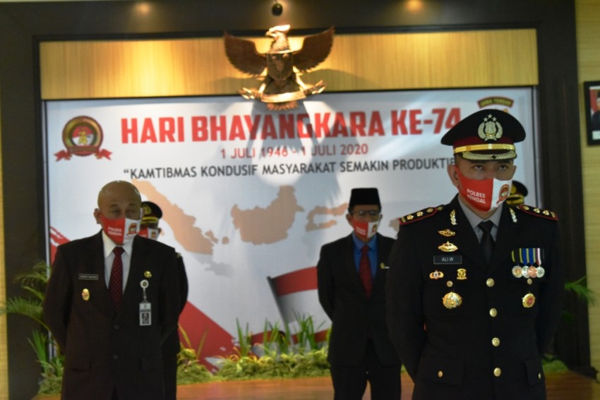 PERINGATAN HUT BHAYANGKARA KE-74, KAB KENDAL