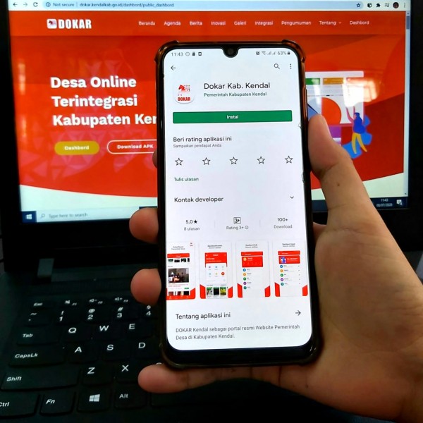 APLIKASI DOKAR KINI HADIR DALAM GENGGAMAN TANGAN