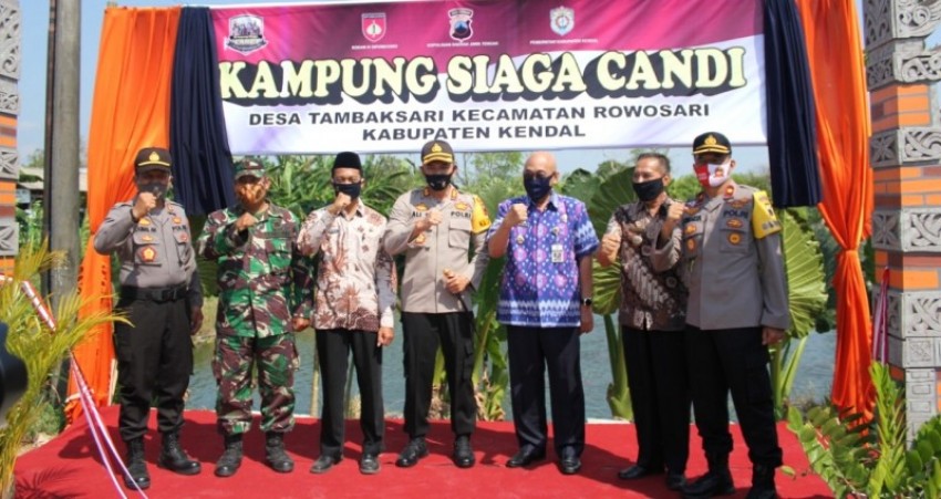 LAUNCHING KAMPUNG SIAGA CANDI KE-265, BUKTI NYATA LAWAN COVID-19