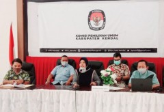 KPU KENDAL TAPKAN 3 PASANGAN CALON