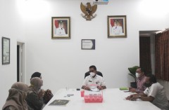 RAIH PENGHARGAAN, KOPPAS SETIA KAWAN DAN BPJS AUDENSI KE SEKDA KENDAL