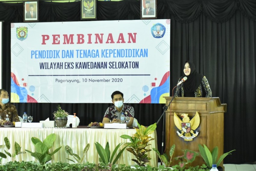 Bupati Semangati Pendidik dan Tenaga Pendidik untuk Terus Berkreativitas