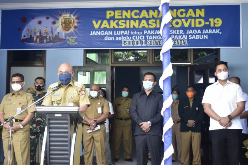 Tumbuhkan Rasa Percaya Masyarakat, Forkopimda Jalani Vaksinasi Covid-19