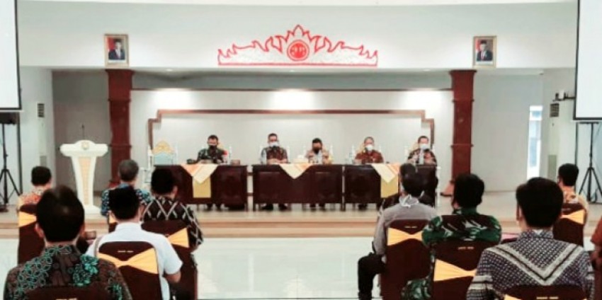 PEMKAB KENDAL GELAR RAKOR ANTISIPASI GANGGUAN KEAMANAN WILAYAH