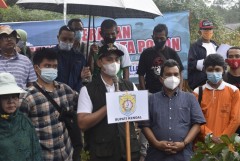 Bupati Kendal Hadiri Penanaman Bibit Pohon