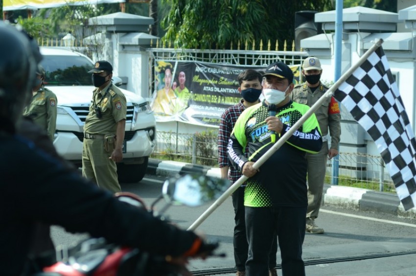 WAKIL BUPATI KENDAL BUKA TOURING KADES BAHUREKSO KENDAL