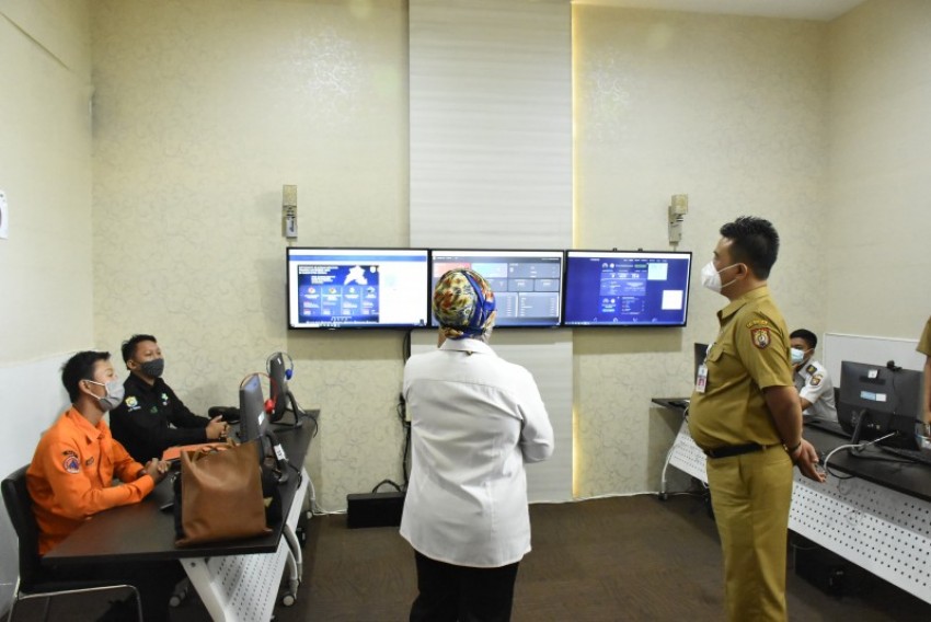Verifikasi Command Center Kendal oleh Pihak Kemenkominfo