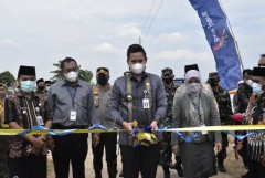 Sarana dan Prasarana Pantai Indah Kemangi Mulai Terbentuk