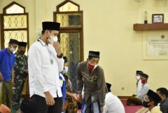 Salat Jumat Keliling Sekaligus Menilai Pelaksanaan Prokes