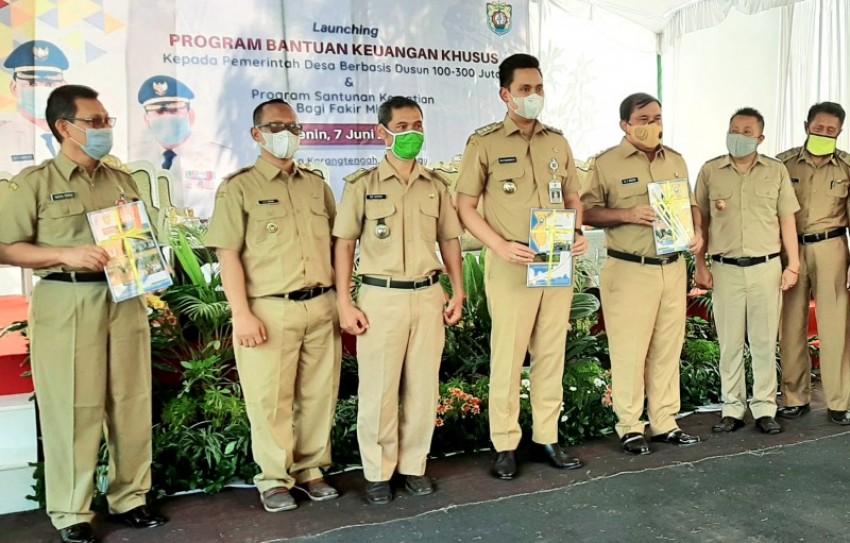 Pemkab Kendal Launching Program BKK 100-300 Juta dan Santunan Kematian