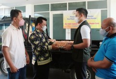 Paguyuban Peternak Ayam Salurkan Bantuan Terlur Kepada Pemkab Kendal