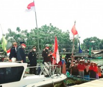 Pidato Bupati Kendal Saat Upacara HUT Kemerdekan Bersama Para Nelayan