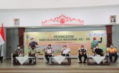 Pemkab Kendal Ikuti Upacara Peringatan Haornas Tahun 2021