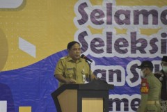 Wakil Bupati Kendal Membuka Pelaksanaan CPNS pada tahap awal Tes SKD