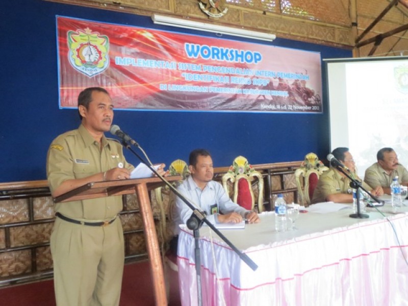 WORKSHOP IMPLEMENTASI SPIP IDENTIFIKASI RESIKO SKPD