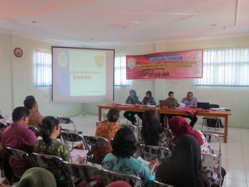 EVALUASI PMPRB DI LINGKUNGAN PEMKAB. KENDAL