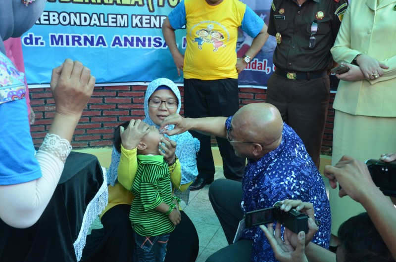 Di Kabupaten Kendal, Targetkan 75.500 Balita untuk Pencanangan PIN Polio 2016