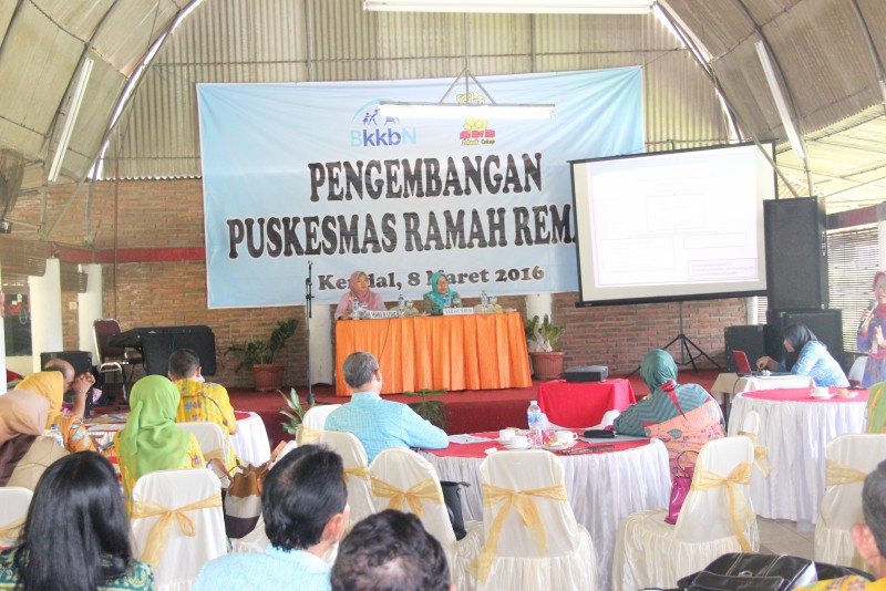 BKKBN SELURUH JATENG IKUTI WORKSHOP PENGEMBANGAN PUSKESMAS RAMAH REMAJA DI KENDAL