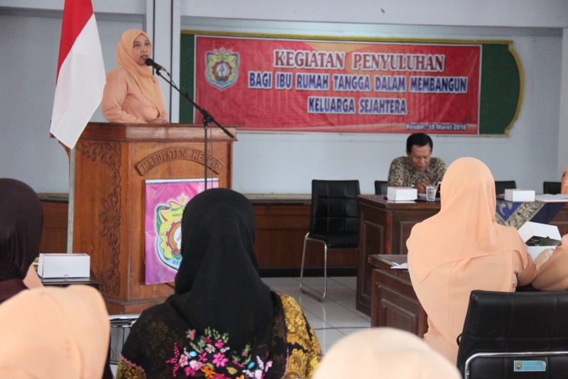 Dharma Wanita Persatuan Kabupaten Gelar Penyuluhan bagi Ibu Rumah Tangga