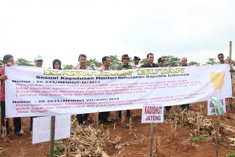 PENANAMAN BERSAMA HUTAN PRODUKSI TETAP KALIBODRI