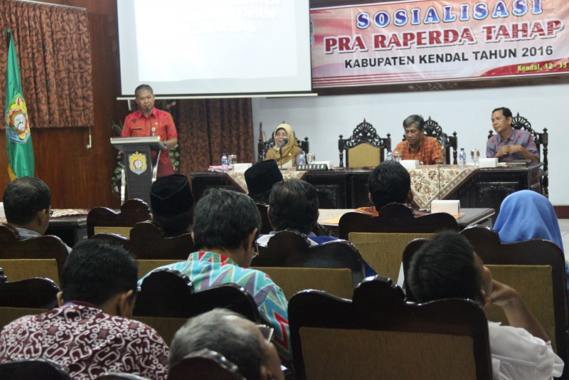 SOSIALISASI PRA RAPERDA  JADI AJANG SERAP ASPIRASI