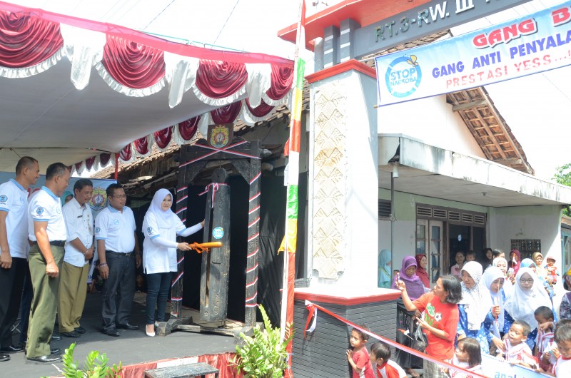 KAMPUNG MANGGISAN KENDAL JADI PERCONTOHAN KAMPUNG BEBAS NARKOBA DI JAWA TENGAH