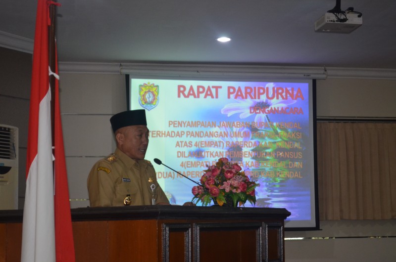 RAPERDA PENETAPAN DESA DISAMPAIKAN
