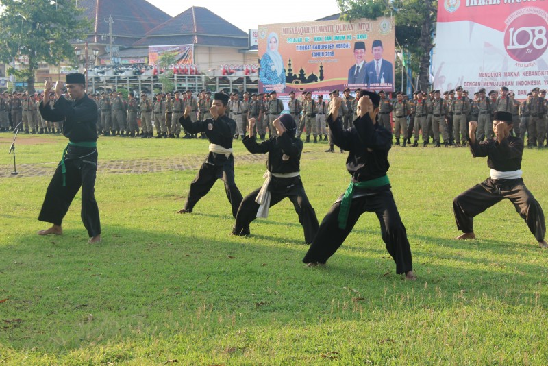 Ratusan Banser Gelar Apel Kesetiaan NKRI dan Pancasila