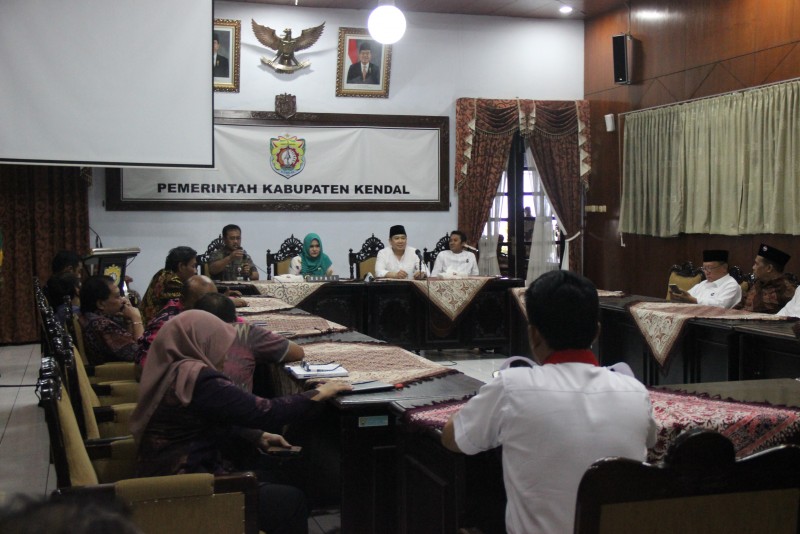 KETUM PERINDO AUDIENSI KE BUPATI KENDAL