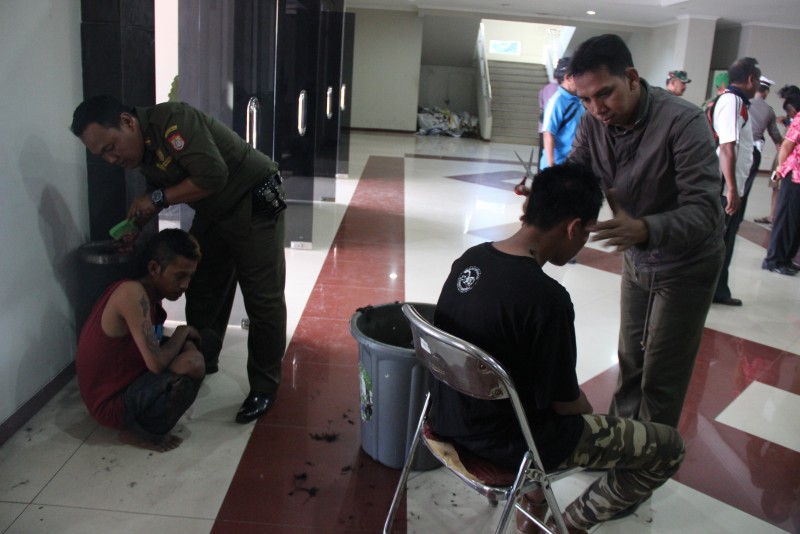 11 Anak Punk Terjaring Operasi Satpol PP