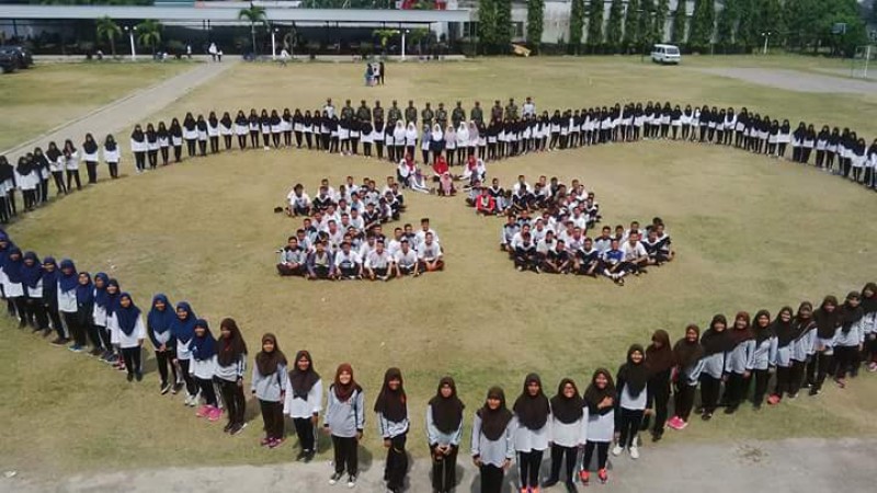 RIBUAN SISWA PONPES MODERN SELAMAT IKUTI PERSAMI