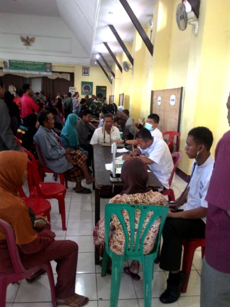 KODIM 0715 KENDAL  FASILITASI 74 PASIEN KATARAK
