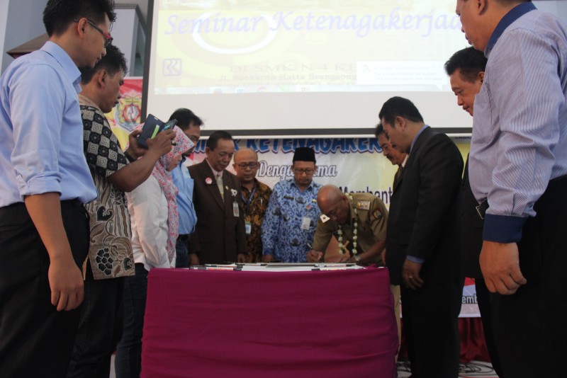 40 Perusahaan Buka Lowongan Pekerjaan dalam Job Matching di SMK 4 Kendal