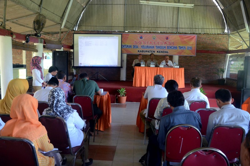 BNPB KENDAL GELAR SOSIALISASI DESTANA