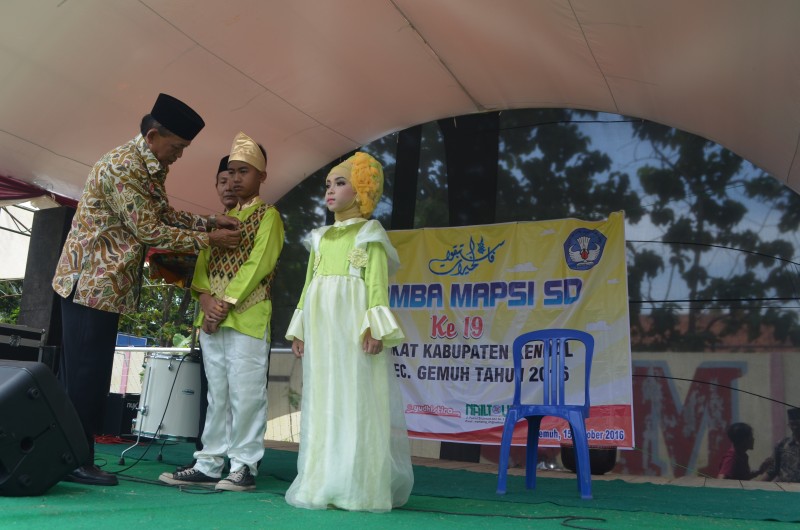 ANTUSIAS SISWA MENGIKUTI MAPSI SD
