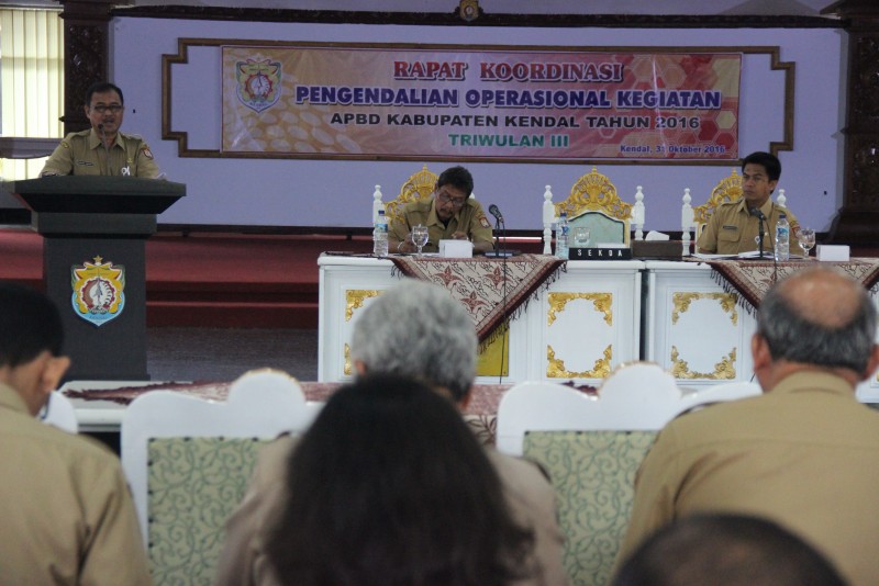 RAKOR POK  SARANA KONTROL PELAKSANAAN KEGIATAN
