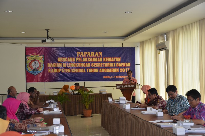 PAPARAN KEGIATAN BAGIAN SETDA UNTUK OPTIMALISASI SDM
