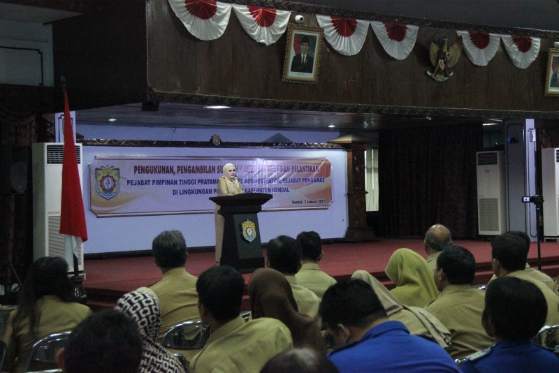 PEJABAT BARU KENDAL BAKAL DIEVALUASI TIAP TIGA BULAN