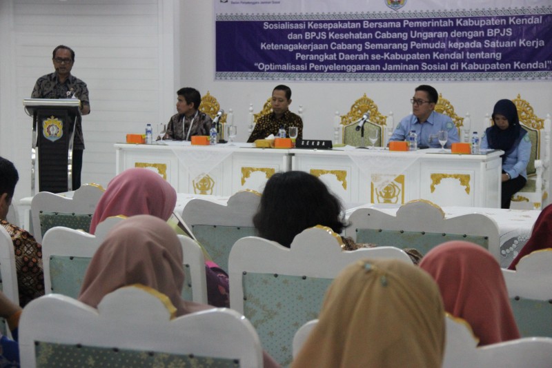 OPTIMALKAN JAMINAN SOSIAL, PEMKAB KENDAL KERJASAMA DENGAN BPJS